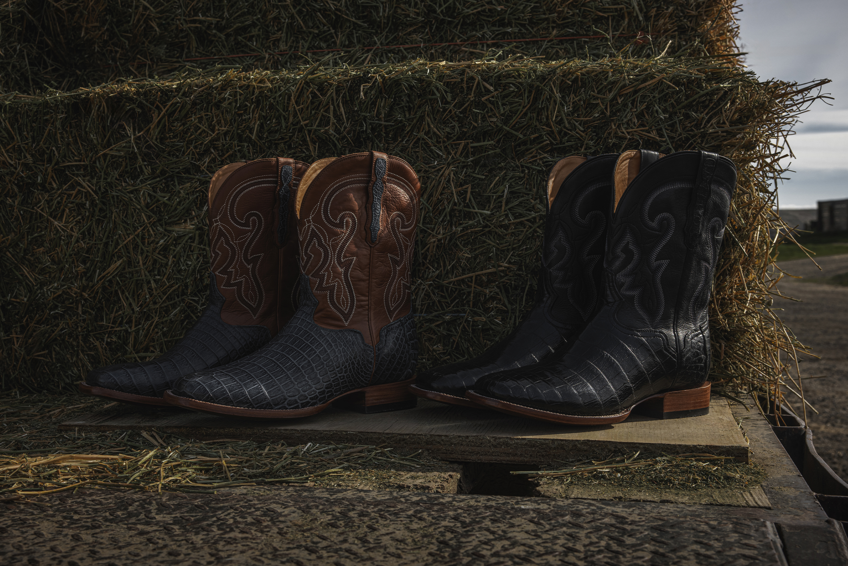 Exotic Boots On the ground